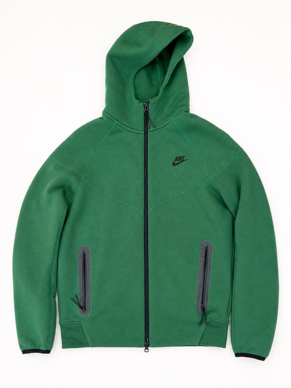 Nike Tech Fleece Full Zip Hoodie Men’s Medium Green